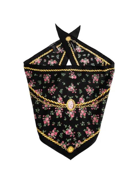 floral scarf by DOLCE&GABBANA