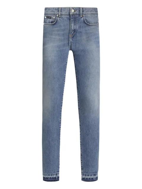 frayed-hem jeans by DOLCE&GABBANA