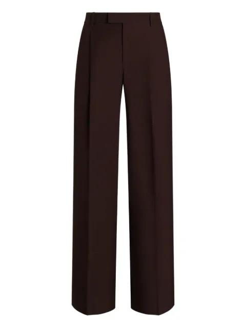 gabardine trousers by DOLCE&GABBANA