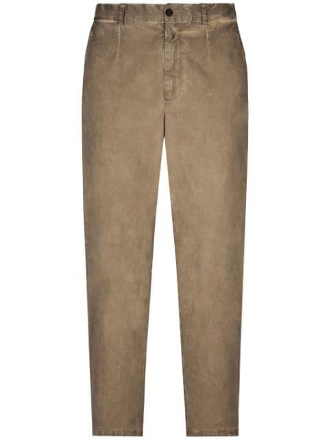 garment-dyed trousers by DOLCE&GABBANA