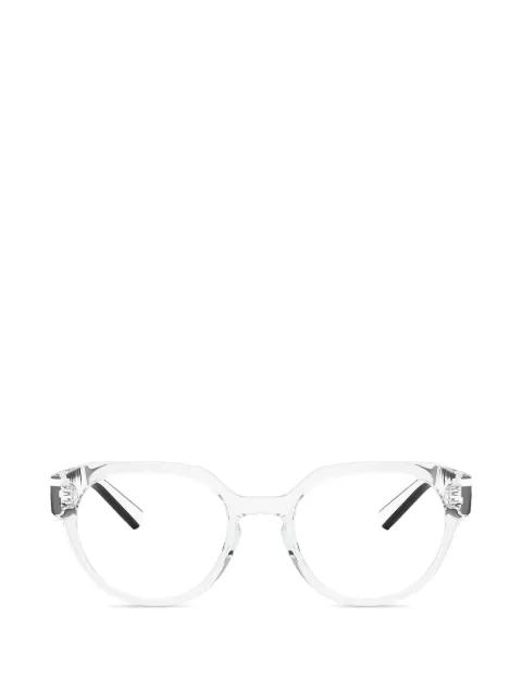 geometric-frame glasses by DOLCE&GABBANA