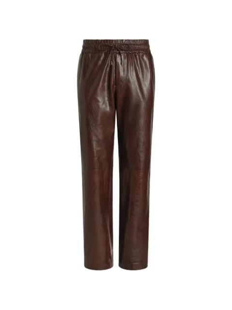 goatskin jogging trousers by DOLCE&GABBANA