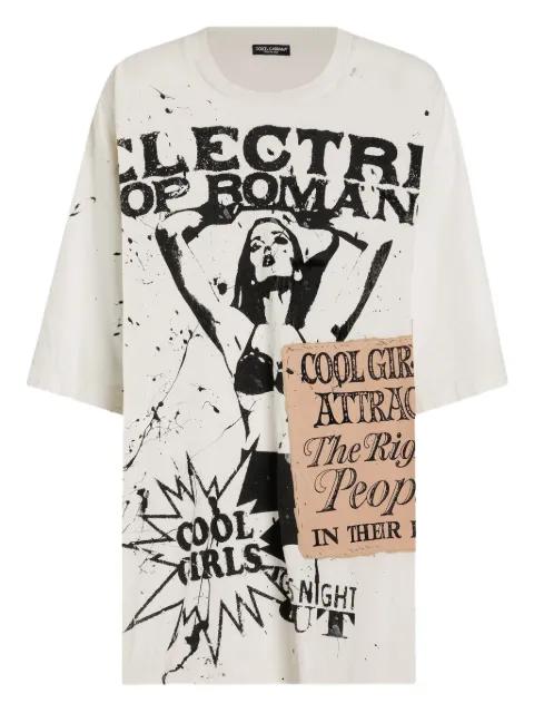 graphic-print T-shirt by DOLCE&GABBANA