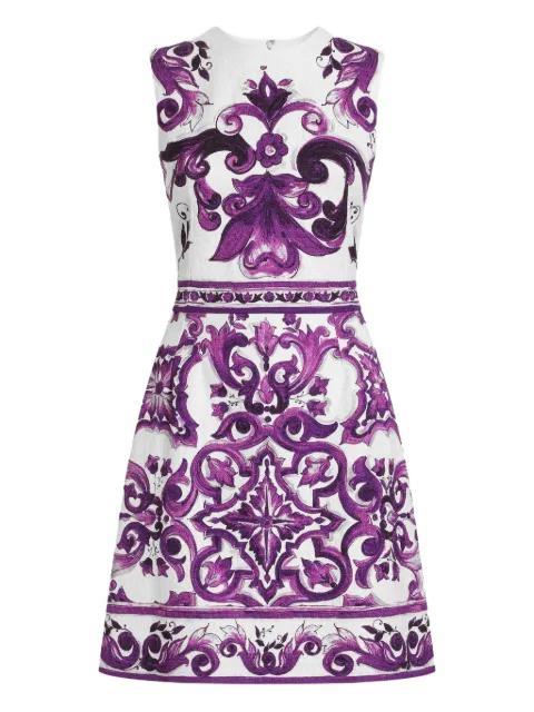 graphic-print dress by DOLCE&GABBANA