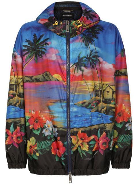 graphic print jacket by DOLCE&GABBANA