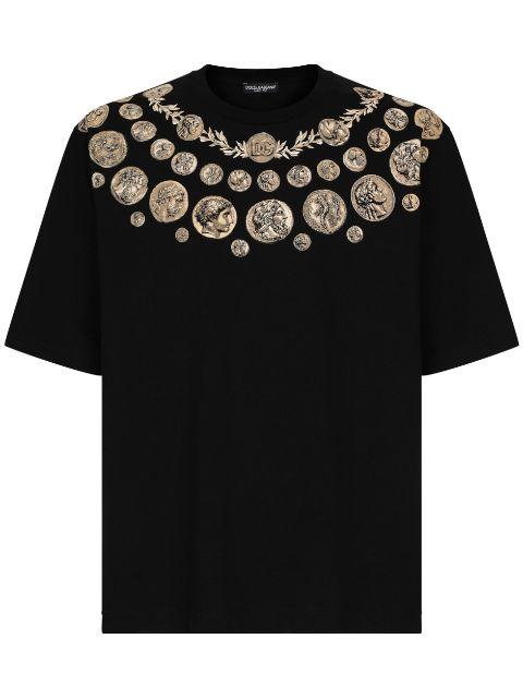 graphic-print short-sleeve T-shirt by DOLCE&GABBANA