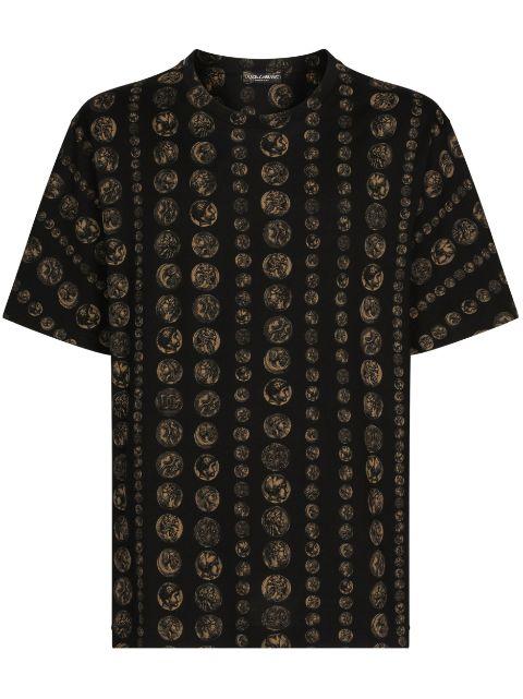 graphic-print short-sleeve T-shirt by DOLCE&GABBANA