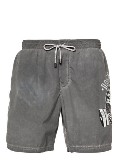graphic-print swim shorts by DOLCE&GABBANA