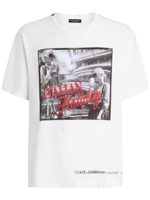 graphic print t-shirt by DOLCE&GABBANA