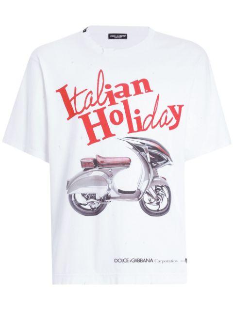 graphic print t-shirt by DOLCE&GABBANA