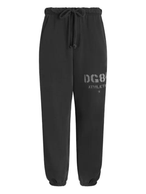 graphic side-stripe track pants by DOLCE&GABBANA