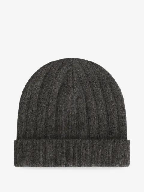 grey beanie hat by DOLCE&GABBANA