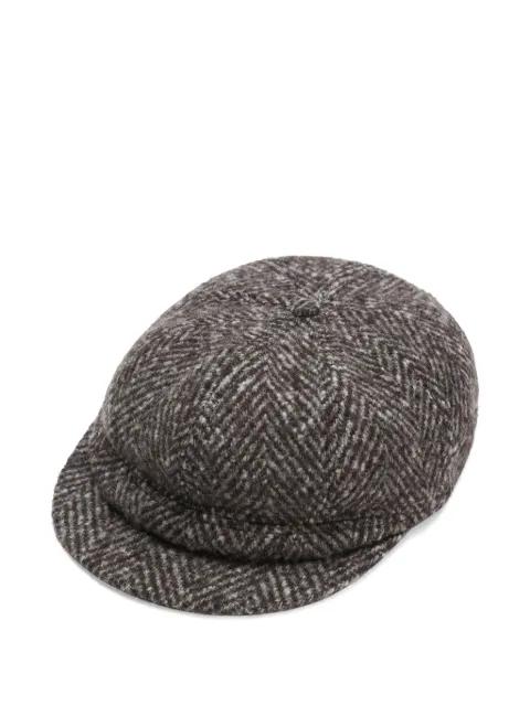 herringbone flat cap by DOLCE&GABBANA