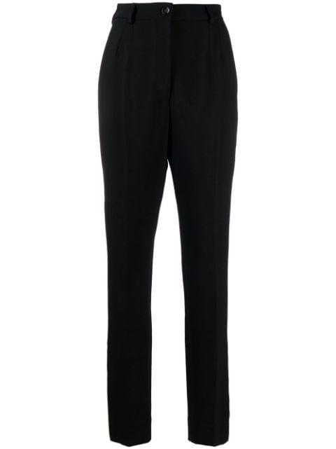 high-rise tapered trousers by DOLCE&GABBANA