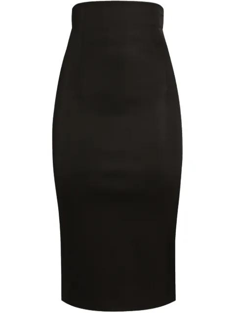 high-waist midi skirt by DOLCE&GABBANA