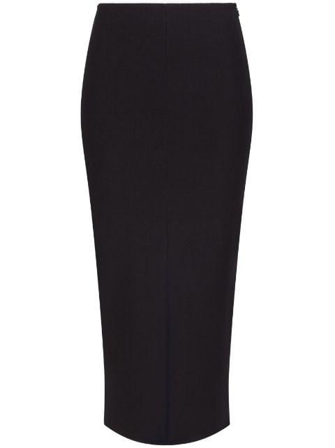 high-waist pencil skirt by DOLCE&GABBANA