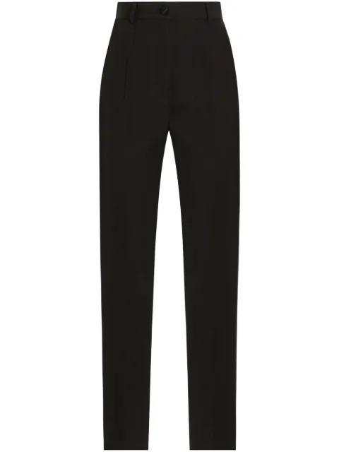 high-waist tailored trousers by DOLCE&GABBANA
