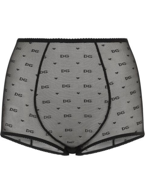 high-waisted jacquard briefs by DOLCE&GABBANA