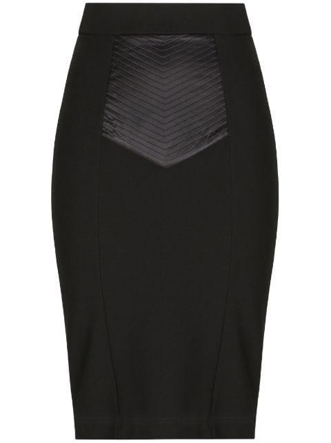 high-waisted midi skirt by DOLCE&GABBANA