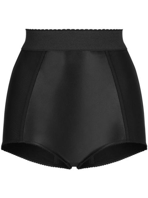 high-waisted scallop-edge briefs by DOLCE&GABBANA