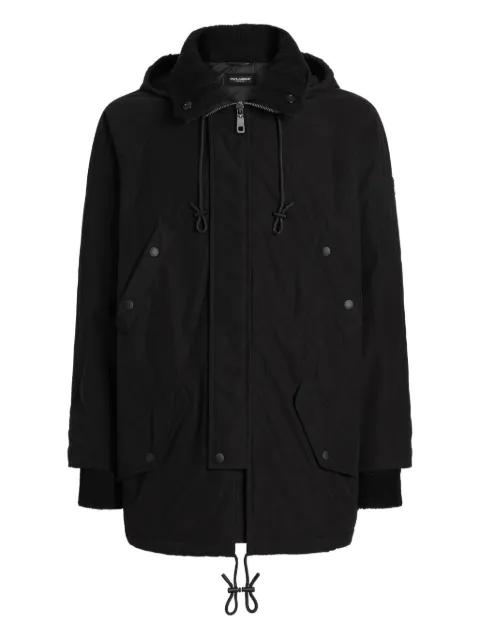 hoodied drawstring jacket by DOLCE&GABBANA