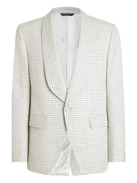 jacquard dotted blazer by DOLCE&GABBANA