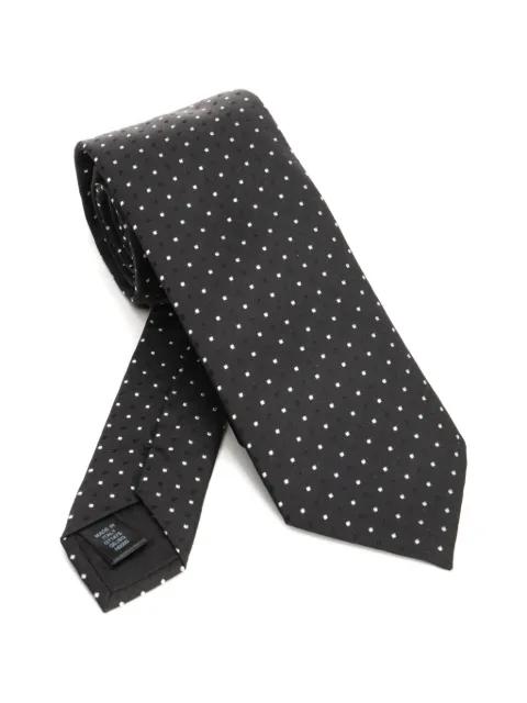 jacquard polka-dot tie by DOLCE&GABBANA
