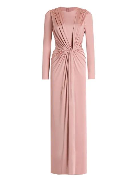 knot long-sleeve dress by DOLCE&GABBANA