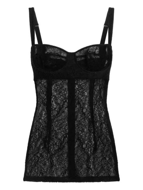 lace corset top by DOLCE&GABBANA