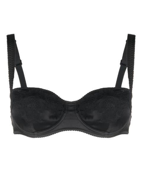 lace-detail balconette bra by DOLCE&GABBANA