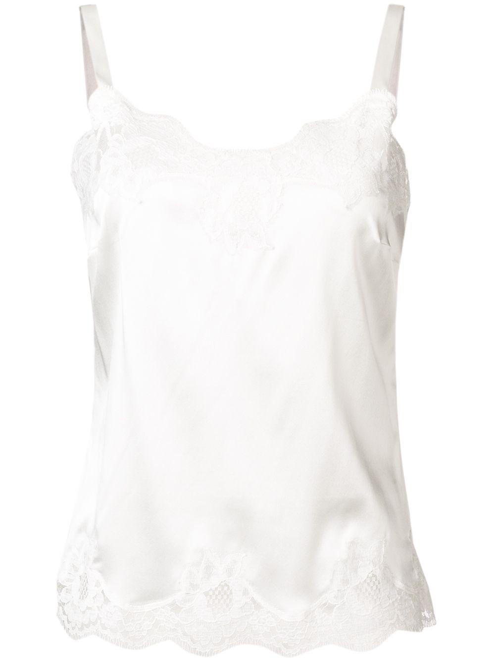 lace-trim camisole by DOLCE&GABBANA