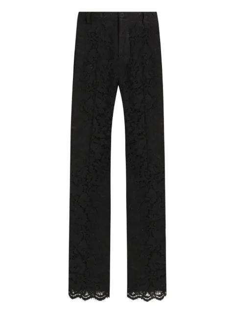 lace trousers by DOLCE&GABBANA