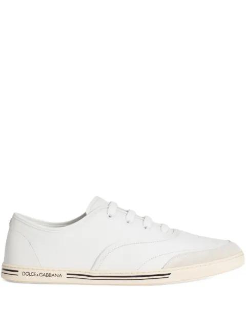 lace-up leather trainers by DOLCE&GABBANA