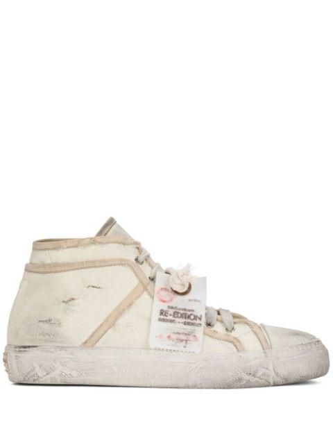 lace-up mid-top sneakers by DOLCE&GABBANA