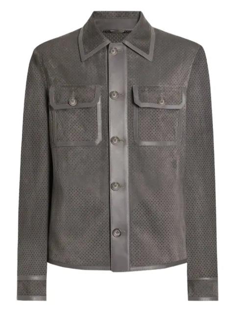 lamb-suede jacket by DOLCE&GABBANA
