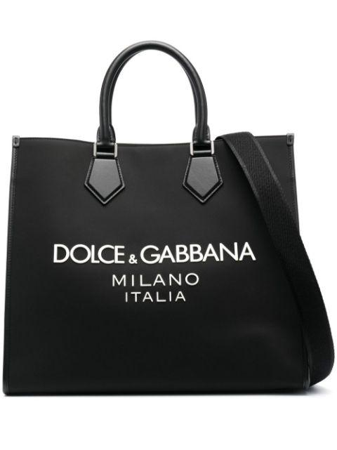 large logo-print tote bag by DOLCE&GABBANA