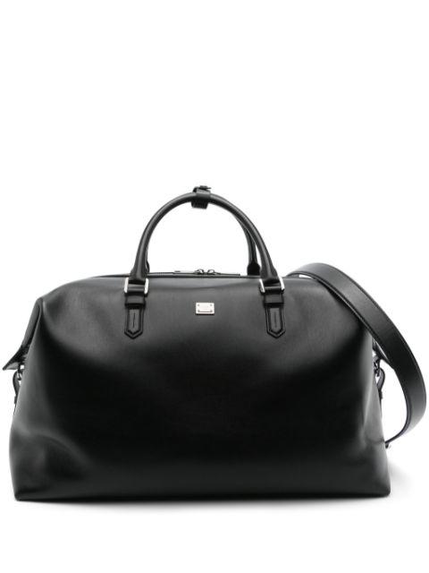 leather duffel bag by DOLCE&GABBANA