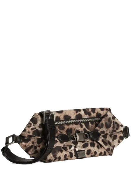 leopard-print belt bag by DOLCE&GABBANA