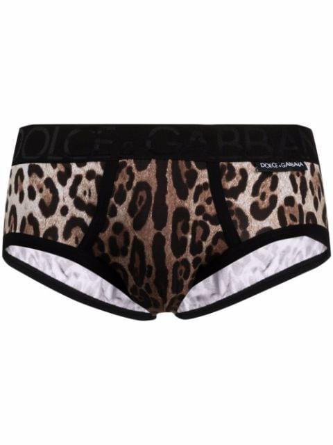 leopard-print boxer briefs by DOLCE&GABBANA