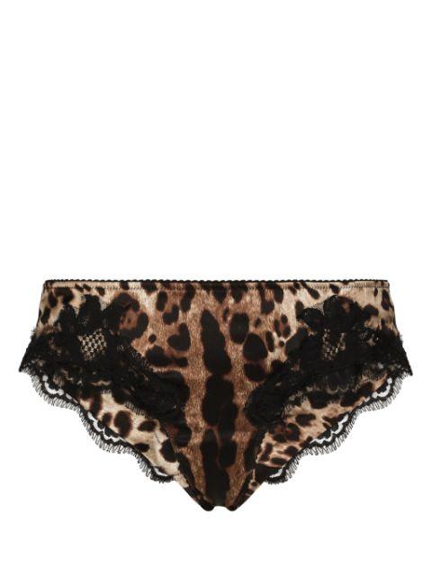 leopard-print briefs by DOLCE&GABBANA