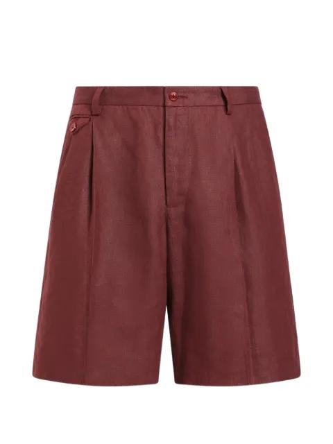 linen bermuda shorts by DOLCE&GABBANA