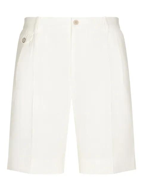 linen bermuda shorts by DOLCE&GABBANA