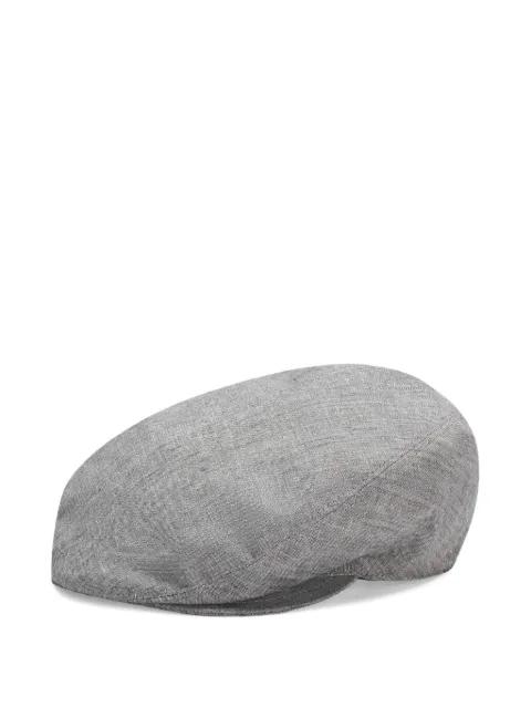 linen flat cap by DOLCE&GABBANA