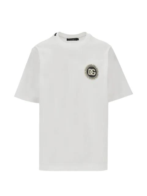 logo appliqué T-shirt by DOLCE&GABBANA