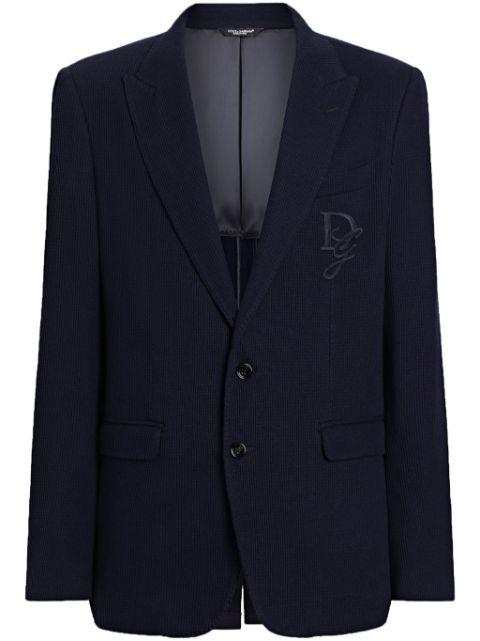 logo-appliqué blazer by DOLCE&GABBANA