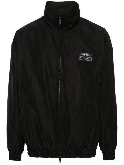 logo-appliqué bomber jacket by DOLCE&GABBANA