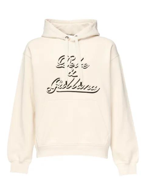 logo-appliqué hoodie by DOLCE&GABBANA