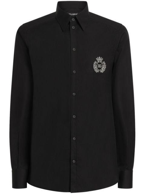 logo-appliqué shirt by DOLCE&GABBANA