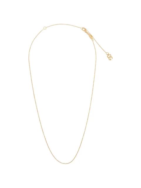 logo charm chain necklace by DOLCE&GABBANA