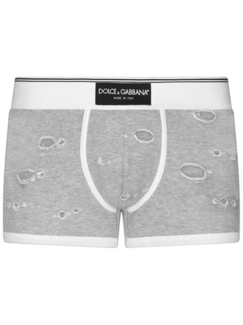 logo cotton boxer briefs by DOLCE&GABBANA